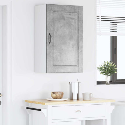 Väggskåp PORTO Betonggrå 50 x 31 x 80 cm Konstruerat trä