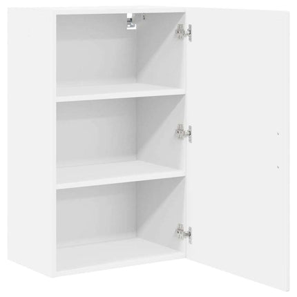 Väggskåp PORTO Högblanka vita 50 x 31 x 80 cm Konstruerat trä