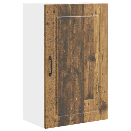 Väggskåp PORTO Gammalt trä 50 x 31 x 80 cm Konstruerat trä