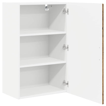 Väggskåp PORTO Gammalt trä 50 x 31 x 80 cm Konstruerat trä