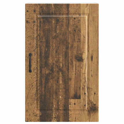 Väggskåp PORTO Gammalt trä 50 x 31 x 80 cm Konstruerat trä
