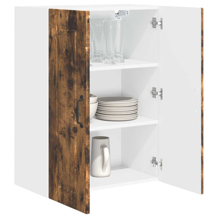 Väggskåp PORTO Rökt ek 60 x 31 x 80 cm Konstruerat trä