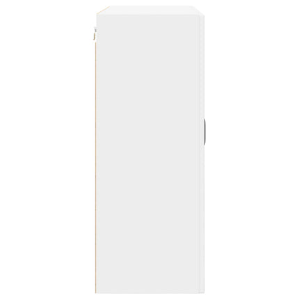 Väggskåp PORTO Vit 80 x 31 x 80 cm Konstruerat trä