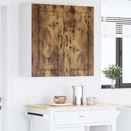 Väggskåp PORTO Rökt ek 80 x 31 x 80 cm Konstruerat trä