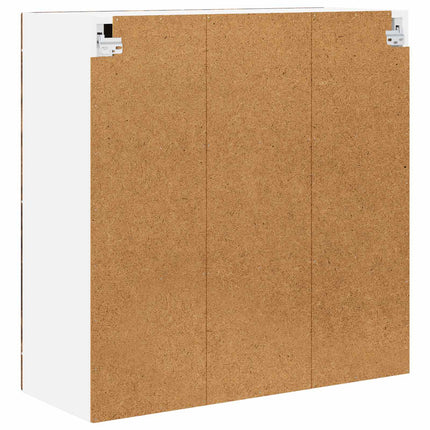 Väggglasförråd PORTO Rökt ek 80 x 31 x 80 cm Konstruerat trä