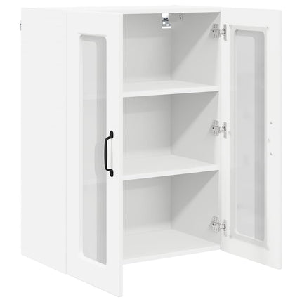 Väggglasförråd PORTO Vit 60 x 31 x 80 cm Konstruerat trä