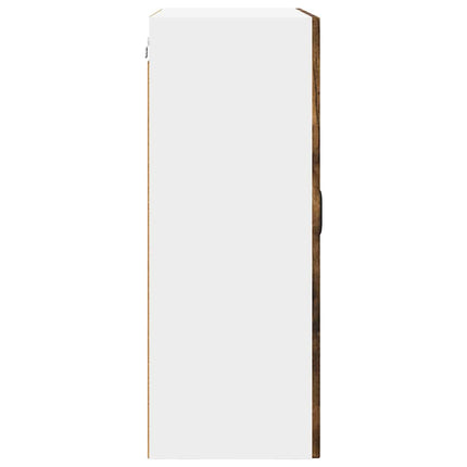 Väggglasförråd PORTO Rökt ek 60 x 31 x 80 cm Konstruerat trä