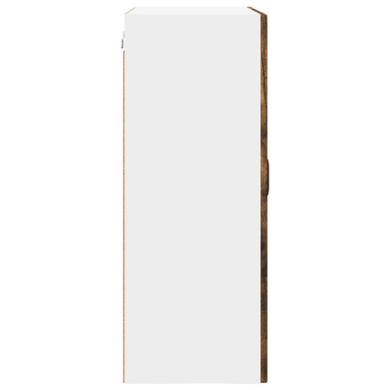 Väggglasförråd PORTO Rökt ek 60 x 31 x 80 cm Konstruerat trä