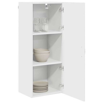 Väggskåp PORTO Vit 40 x 31 x 100 cm Konstruerat trä