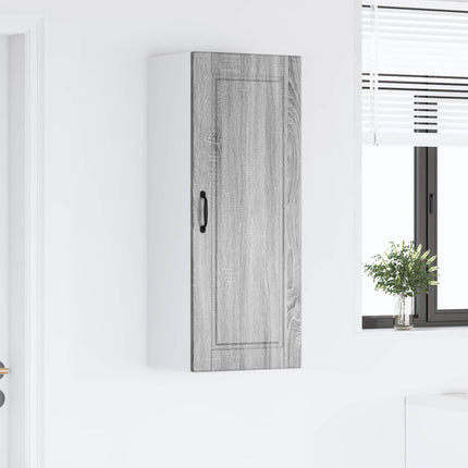Väggskåp PORTO Grå Sonoma 40 x 31 x 100 cm Konstruerat trä