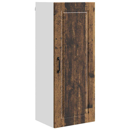 Väggskåp PORTO Gammalt trä 40 x 31 x 100 cm Konstruerat trä