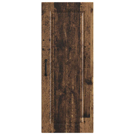 Väggskåp PORTO Gammalt trä 40 x 31 x 100 cm Konstruerat trä
