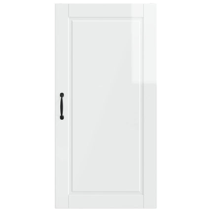 Väggskåp PORTO Högblanka vita 50 x 31 x 100 cm Konstruerat trä