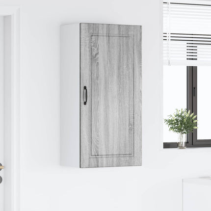 Väggskåp PORTO Grå Sonoma 50 x 31 x 100 cm Konstruerat trä