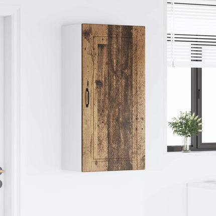 Väggskåp PORTO Gammalt trä 50 x 31 x 100 cm Konstruerat trä