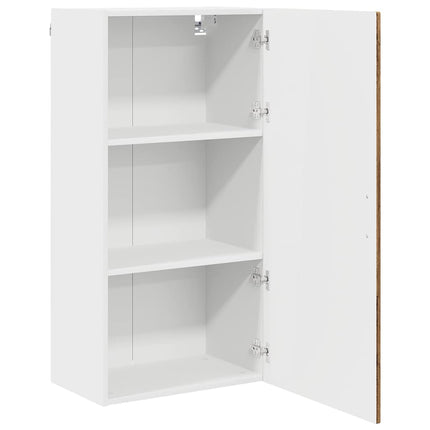 Väggskåp PORTO Gammalt trä 50 x 31 x 100 cm Konstruerat trä