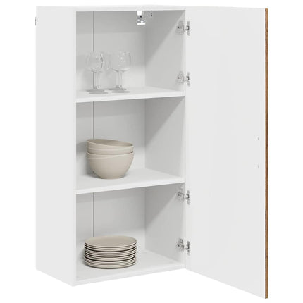 Väggskåp PORTO Gammalt trä 50 x 31 x 100 cm Konstruerat trä