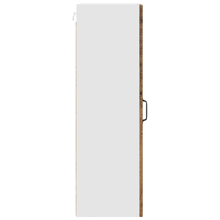 Väggskåp PORTO Gammalt trä 50 x 31 x 100 cm Konstruerat trä