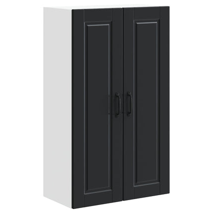 Väggskåp PORTO Svart 60 x 31 x 100 cm Konstruerat trä