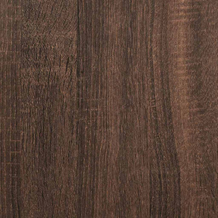 Väggskåp PORTO Brun Ek 60 x 31 x 100 cm Konstruerat trä
