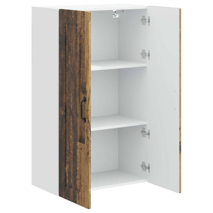 Väggskåp PORTO Gammalt trä 60 x 31 x 100 cm Konstruerat trä