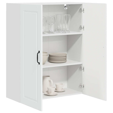 Väggskåp PORTO Vit 80 x 31 x 100 cm Konstruerat trä