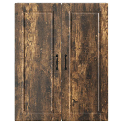Väggskåp PORTO Rökt ek 80 x 31 x 100 cm Konstruerat trä