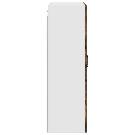 Väggskåp PORTO Rökt ek 80 x 31 x 100 cm Konstruerat trä