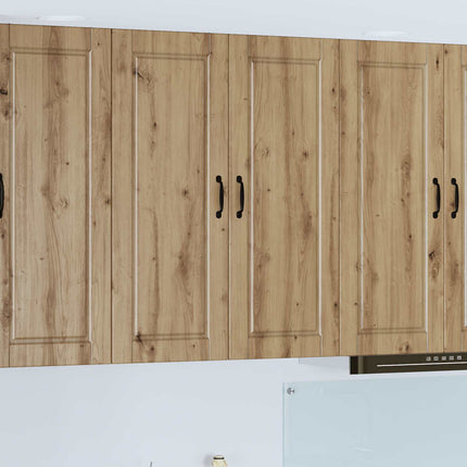 Väggskåp PORTO Artisan Ek 80 x 31 x 100 cm Konstruerat trä