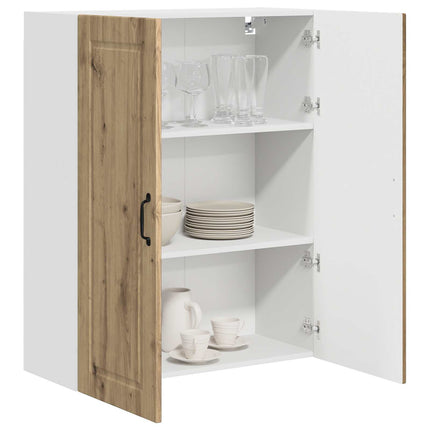 Väggskåp PORTO Artisan Ek 80 x 31 x 100 cm Konstruerat trä