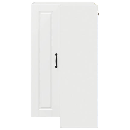 Vägghörnskåp PORTO Vit 57 x 57 x 100 cm Konstruerat trä
