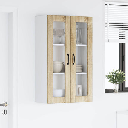 Väggglasförråd PORTO Sonoma-ek 60 x 31 x 100 cm Konstruerat trä