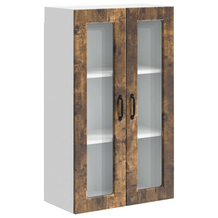 Väggglasförråd PORTO Rökt ek 60 x 31 x 100 cm Konstruerat trä