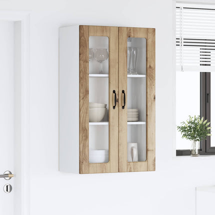 Väggglasförråd PORTO Artisan Ek 60 x 31 x 100 cm