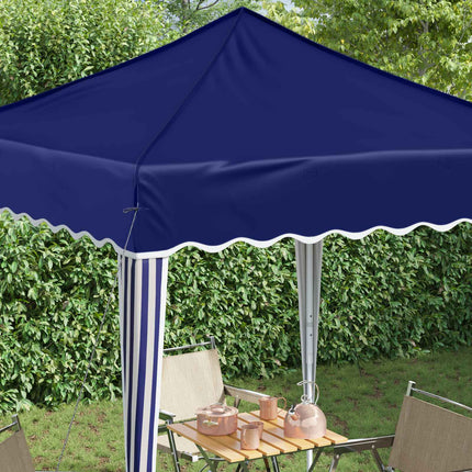 Pop-up Partytält 195 x 195 x 245 cm Blå Oxford Tyg