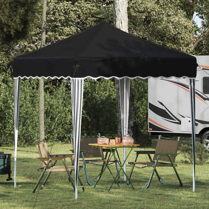 Pop-up Partytält 195 x 195 x 245 cm Antracit Oxford Tyg