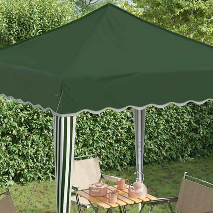 Pop-up Partytält 195 x 195 x 245 cm Grön Oxford Tyg