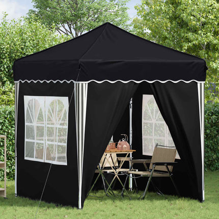 Pop-up Partytält 195 x 195 x 245 cm Antracit Oxford Tyg