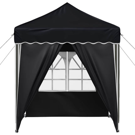 Pop-up Partytält 195 x 195 x 245 cm Antracit Oxford Tyg