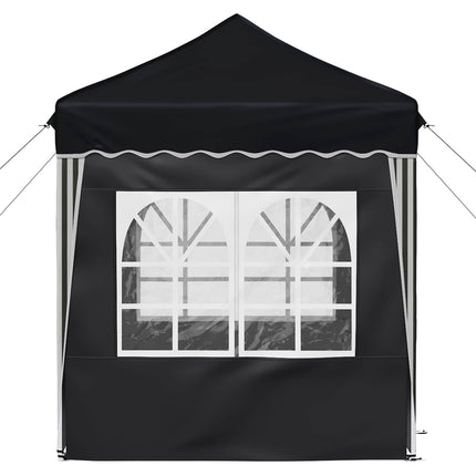 Pop-up Partytält 195 x 195 x 245 cm Antracit Oxford Tyg