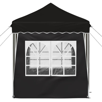 Pop-up Partytält 195 x 195 x 245 cm Svart Oxford Tyg