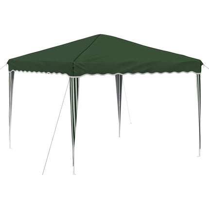 Pop-up Partytält 288 x 288 x 245 cm Grön Oxford Tyg
