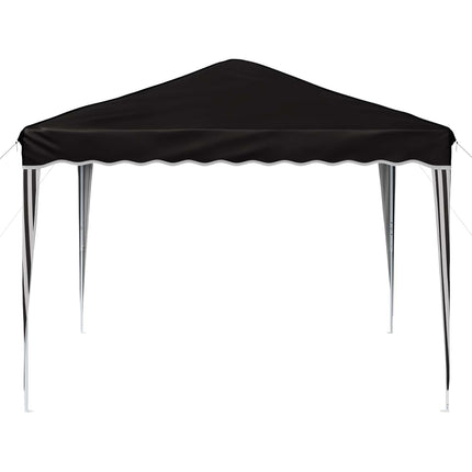 Pop-up Partytält 288 x 288 x 245 cm Svart Oxford Tyg