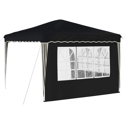 Pop-up Partytält 288 x 288 x 245 cm Antracit Oxford Tyg