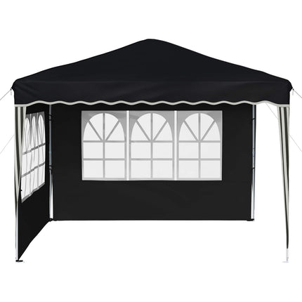 Pop-up Partytält 288 x 288 x 245 cm Antracit Oxford Tyg