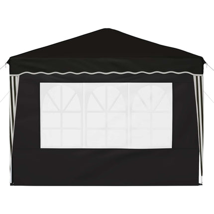 Pop-up Partytält 288 x 288 x 245 cm Svart Oxford Tyg