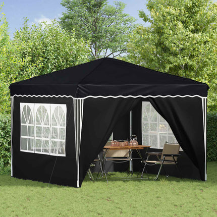 Pop-up Partytält 288 x 288 x 245 cm Antracit Oxford Tyg