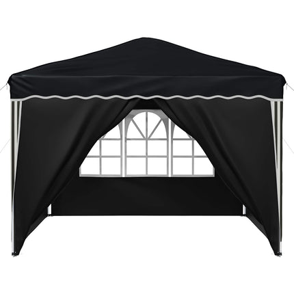 Pop-up Partytält 288 x 288 x 245 cm Antracit Oxford Tyg