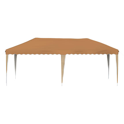 Pop-up Partytält 575 x 290 x 245 cm Beige
