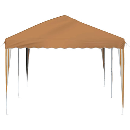 Pop-up Partytält 575 x 290 x 245 cm Beige